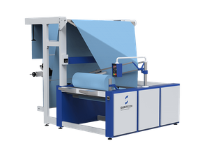 Машина для двойного складывания и намотки тканей